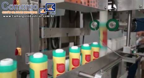 Rotuladora sleeve e forno el�trico vapor Posimec