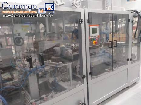 Montadora autom�tica de caixas papel�o Raumak