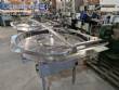 Mesa acumuladora girat�ria em a�o inox Masipack 1200 mm