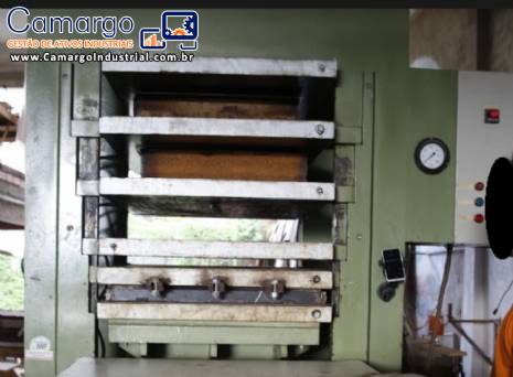 Prensa para borracha 5 v�os