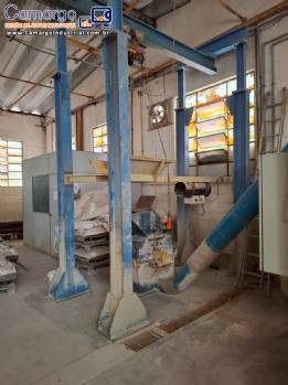 Moinho de martelos embaladora ensacadeira big bag Fcil System 2 toneladas