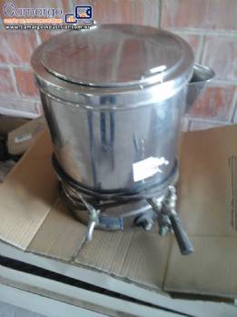 Tacho banho maria em a�o inox
