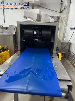 T�nel de resfriamento com cobrideira e tanque de derretimento de chocolates AFJ 2024