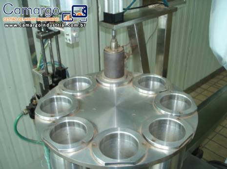Seladora de potes frasco lacre alum�nio Dmon