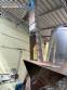 Elevador posicionador alimentador girafa em a�o inox de tampas IMSB