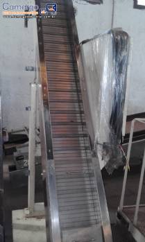 Esteira transportadora industrial em a�o inox