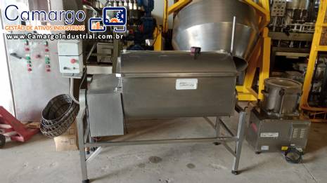 Misturador homogeneizador de ps carnes inox Seleto 210 litros