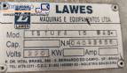 Estufa para secagem de p�s e granulados el�trica em inox Lawes