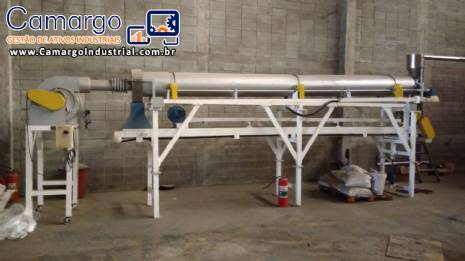 Linha para extrus�o de ra��o 120 kg / h Inbramaq