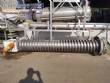 Transportador elevador vibrat�rio espiral vertical em a�o inox MVL
