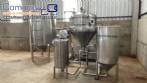 Processador emulsificador encamisado em inox Incal 500 litros