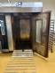Forno rotativo em a�o inox � g�s LEYUAN 1 carrinho