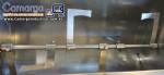 Misturador de p�s horizontal em a�o inox 200 litros 2 CV