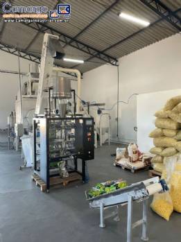Linha para produ��o de salgadinhos Inbramaq 230 kg