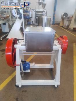 Misturador masseira sigma basculante em a�o inox Alic 50 litros