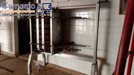 Trocador de calor a placas resfriador em a�o inox