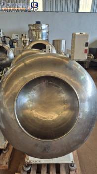 Drageadeira lisa em a�o inox Incapi 250 litros